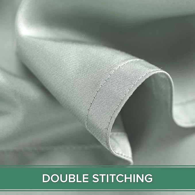 Split King Sheets by Pure Bamboo, Genuine 100% Organic Viscose Derived from - Image 8