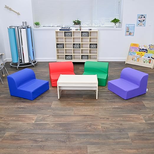 Children's Factory Library Loungers, Flexible Seating Classroom Furniture - Image 7