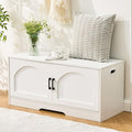 Storage Bench, 39.4" Shoe Bench by OAKVIVOElegantLifestyle