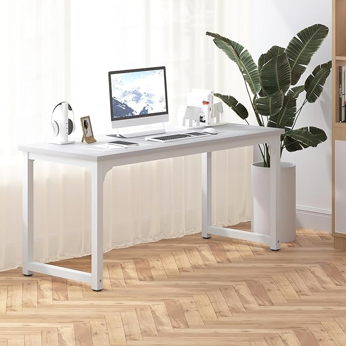 NSdirect Large Office Desk for Home Office, Large 63” Computer Desk Table - Image 3