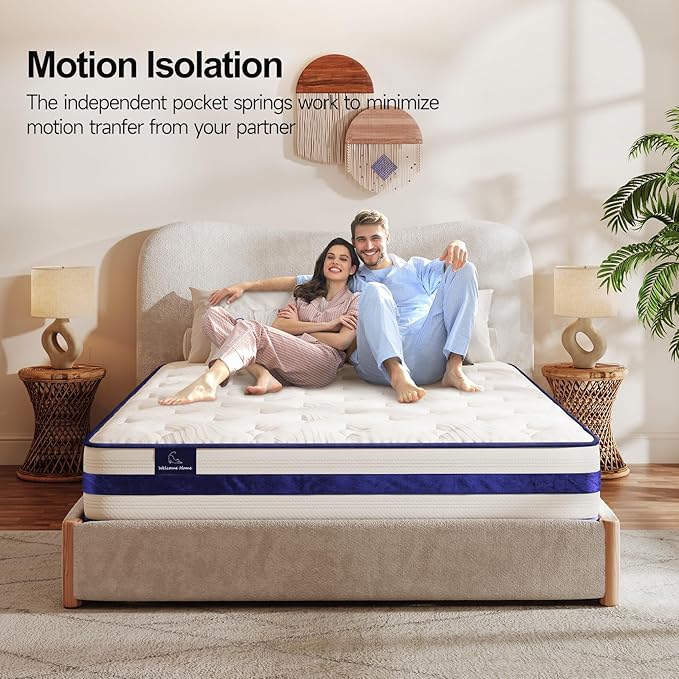 Vesgantti King Size Mattress, 12 Inch Hybrid Innerspring Mattress in a Box - Image 7