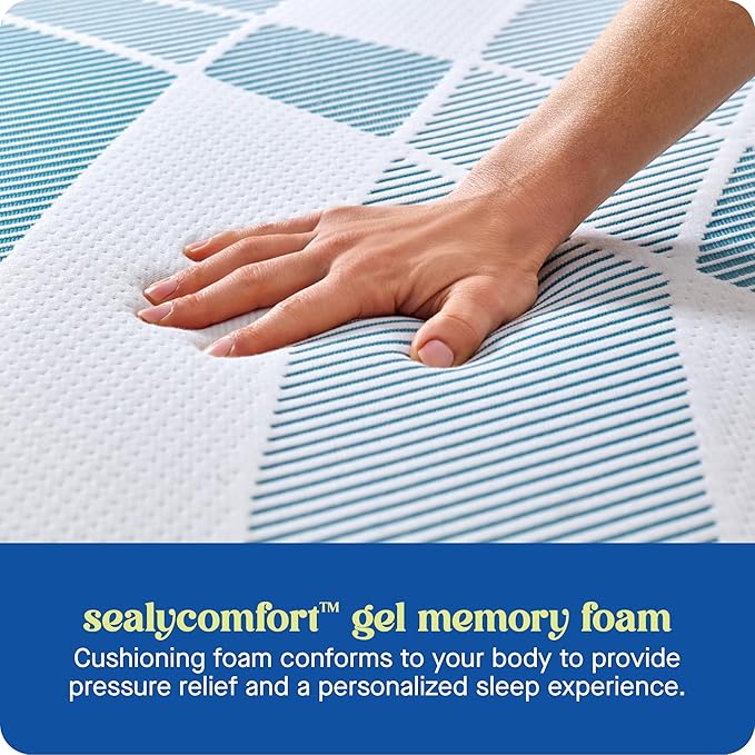Sealy Dreamlife 14” Hybrid Mattress-in-a-Box, SealyComfort Gel Memory Foam - Image 4