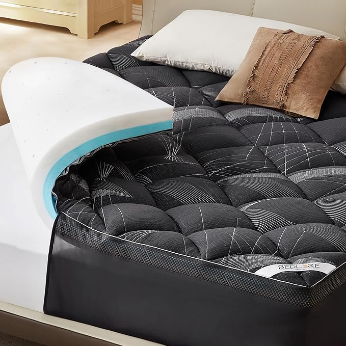 Bedlore 4-Inch California King Mattress Topper by Bedlore