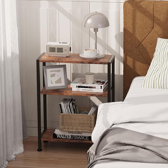 3-Tier Side Table Set of 2, Small End Table, Sofa Side Table - Image 9