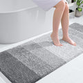 OLANLY Bathroom Runner Rugs 59x24, Extra Soft Absorbent Microfiber Bath Rugs by OLANLY