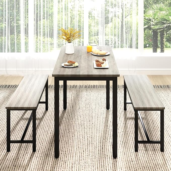 Rovibek Dining Room Table Chairs Set - Image 7