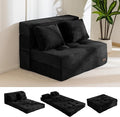 MAXYOYO Convertible Sofa Bed, Fold Out Loveseat Sleeper Sofa by MAXYOYO