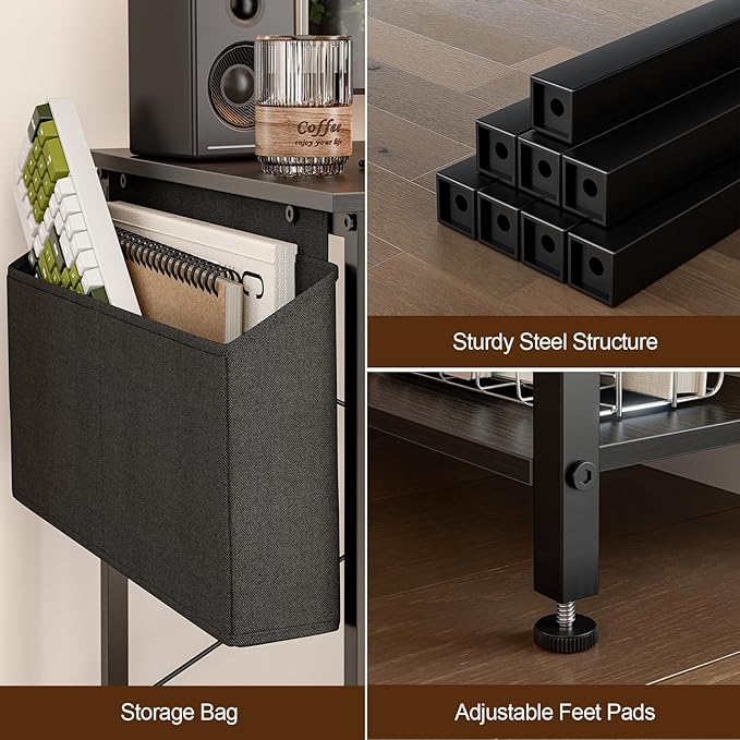 40 Inch L Shaped Computer Desk - Image 6