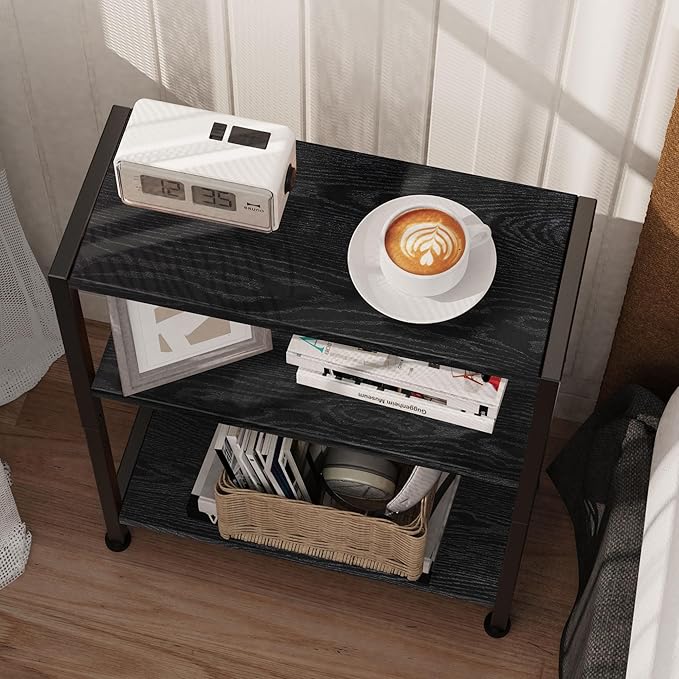 3-Tier Side Table Set of 2, Small End Table, Sofa Side Table - Image 6