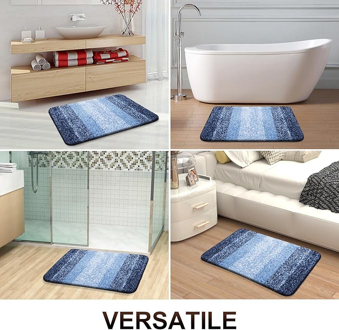 OLANLY Bathroom Rug Mat 36x24, Extra Soft and Absorbent Microfiber Bath Rugs - Image 6