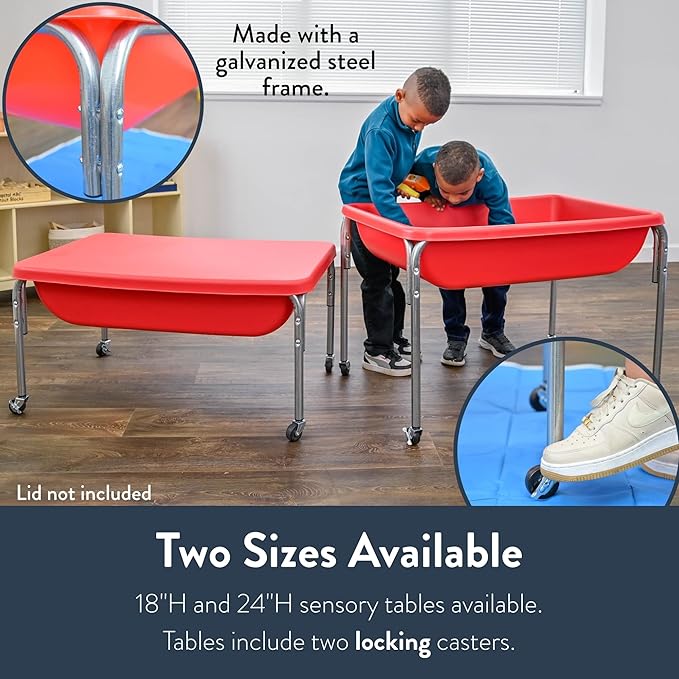 Children's Factory Medium Sensory Table – 18″ Height Table, Water Table - Image 6