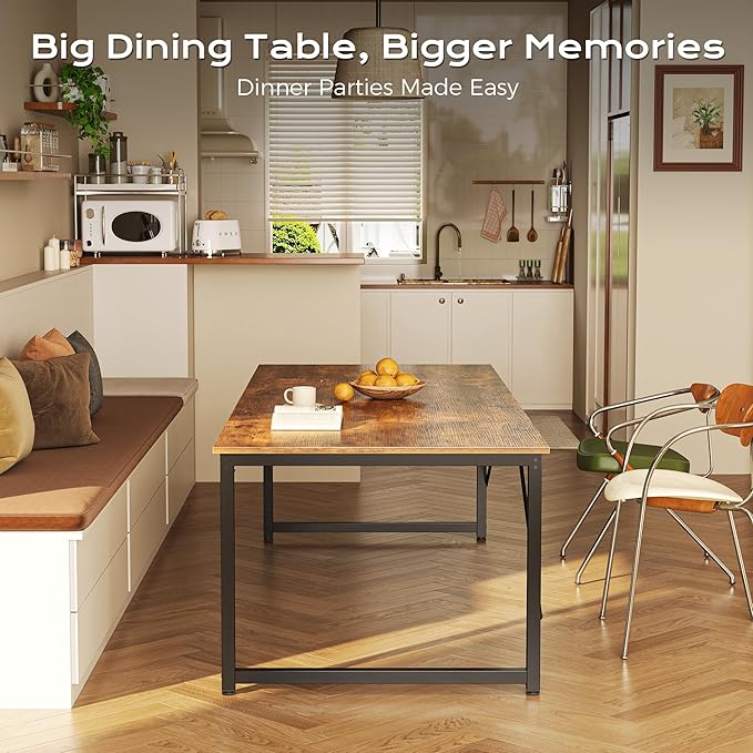 PRAISUN 70.8 X 29.5 Inch Computer Desk - Image 9