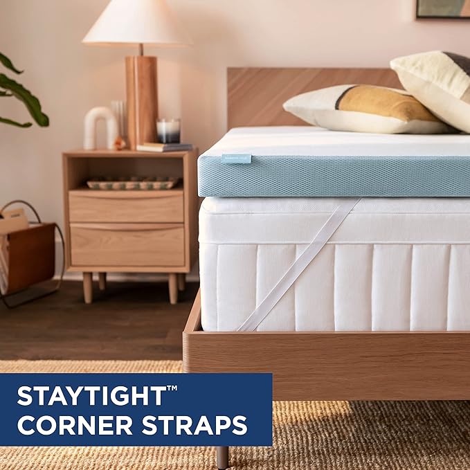 Tempur-Pedic TEMPUR-Adapt + Cooling 3-Inch King Mattress Topper Medium Luxury - Image 8