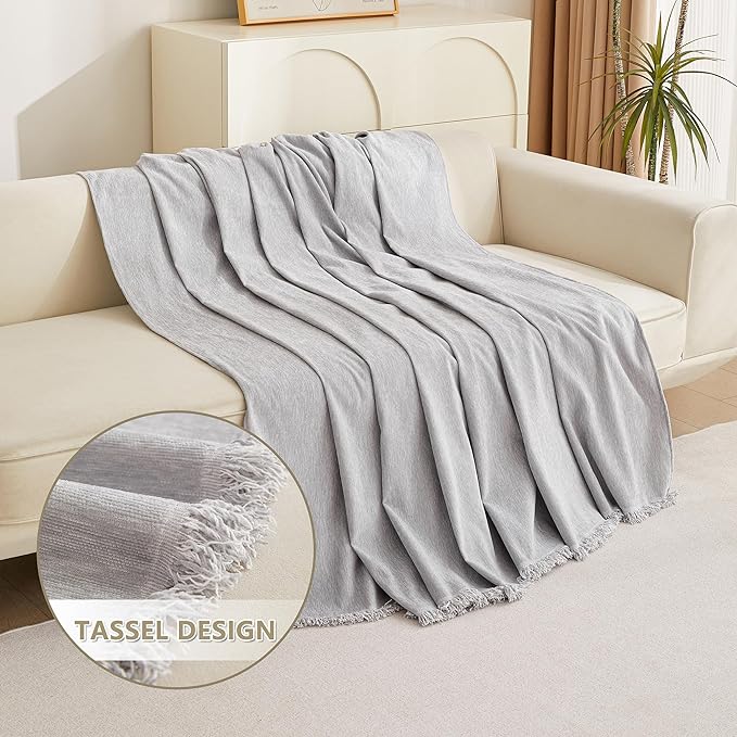 MYSKY HOME Sofa Cover for Dogs, Washable Boho Couch Cover Blanket, Thick - Image 3