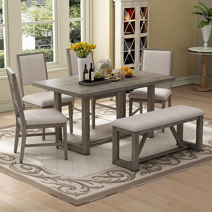 Ball & Cast 6-Piece Dining Table Set by BallCast