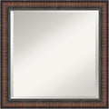 Amanti Art Brown Bathroom Mirror by AmantiArt