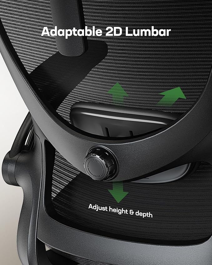 Marsail Ergonomic Office Chair: Office Computer Desk Chair - Image 4