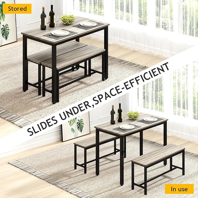 Rovibek Dining Table Set for 4 - Image 3
