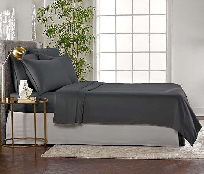 Queen Sheets by Pure Bamboo, Genuine 100% Organic Viscose Derived from Bamboo - Image 4