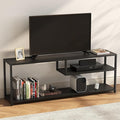 TECHMILLY Modern TV Stand for 55" TV, TV Table by TECHMILLY
