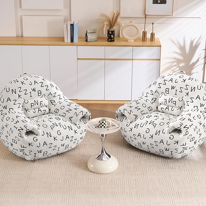 DAICO Bean Bag Chairs for Adults Comfy Bean Bag Sofa Chair - Image 8