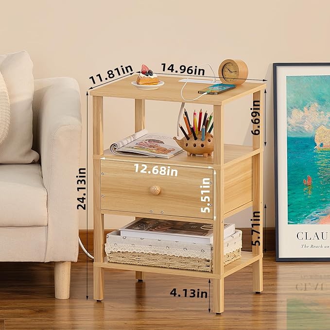 Lerliuo Nightstand Set of 2 - Image 3