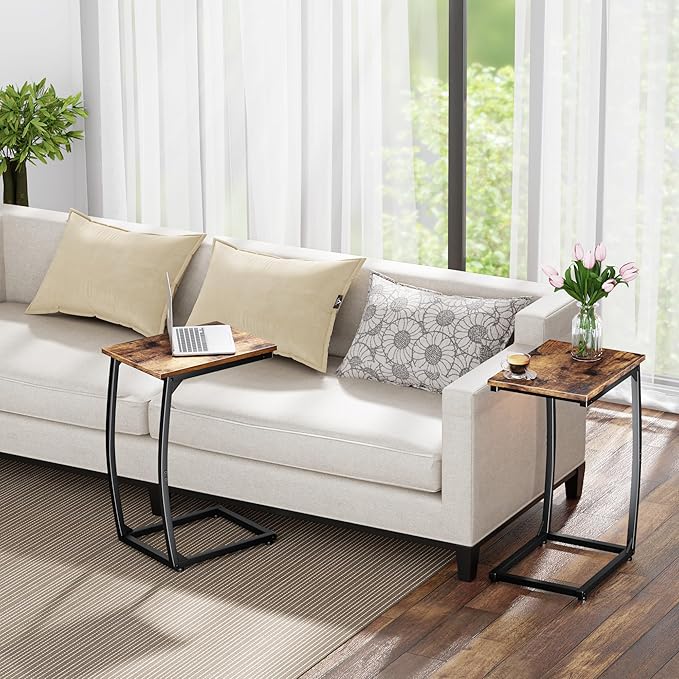 C-Shaped End-Table Set of 2 - Image 4
