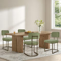 Dining Chairs Set of 4, Upholstered Modern Kitchen Chairs by Kislot