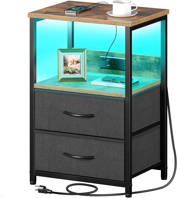 Seventable Nightstand Set of 2 by Seventable