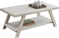 Roundhill Furniture Athens Contemporary Wood Shelf Coffee Table by RoundhillFurniture