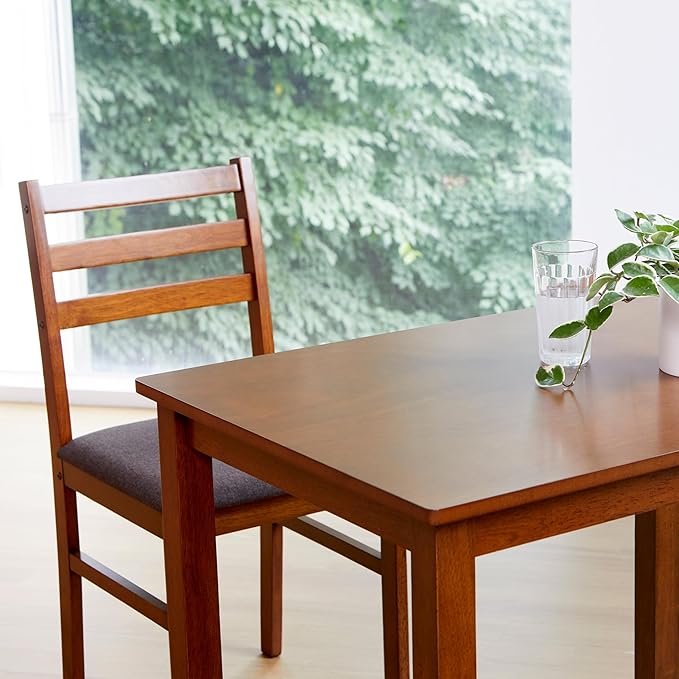 Livinia Seattle Modern Farmhouse Kitchen Dining Room Chair Set of 4, Solid Wood - Image 8