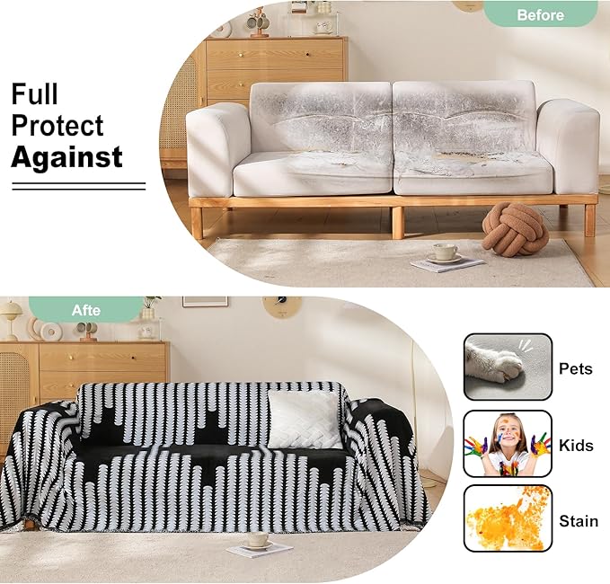 Boho Couch Cover, Sofa Cover, Sofa Covers - Image 5