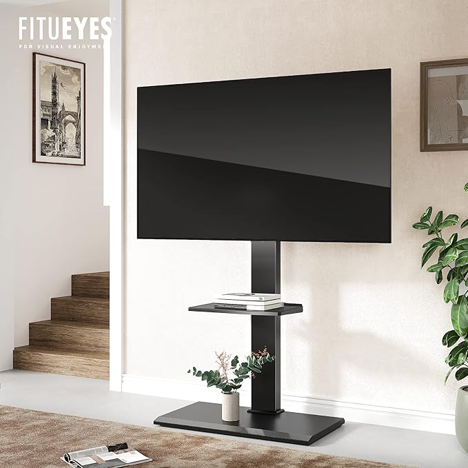 FITUEYES Floor TV Stand Iron Base - Image 7