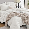 HEVUMYI Ivory Full Comforter Set by HEVUMYI