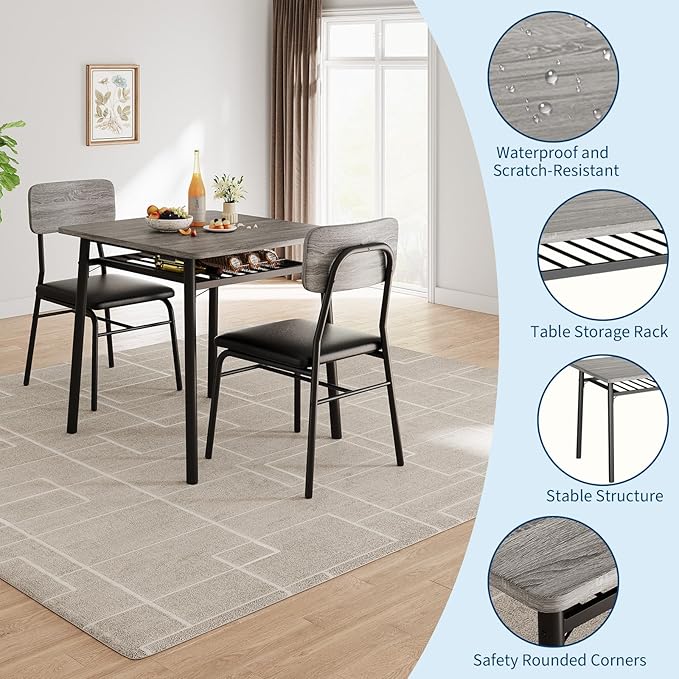 GarveeHome Dining Table for 2 - Image 6