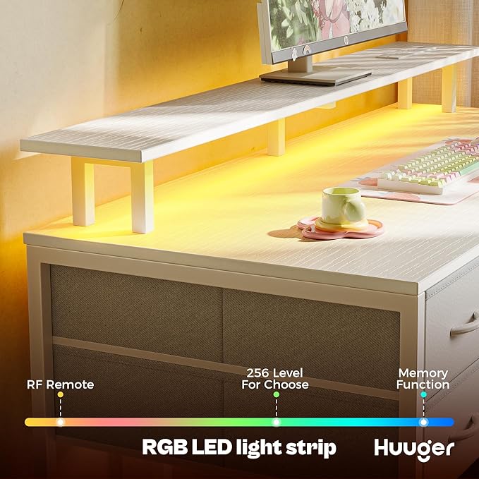 Huuger 55 inch Computer Desk - Image 3