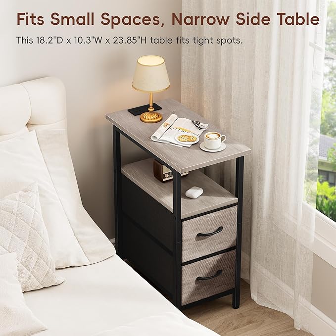 Vagusicc Set of 2 Nightstand - Image 5