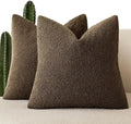 Foindtower Pack of 2, Decorative Textured Boucle Throw Pillow Covers Accent by Foindtower