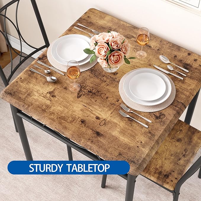 GarveeHome Small Dining Table Set - Image 7