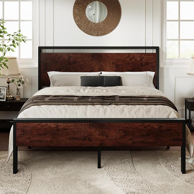 Allewie Full Size Platform Bed Frame by Allewie