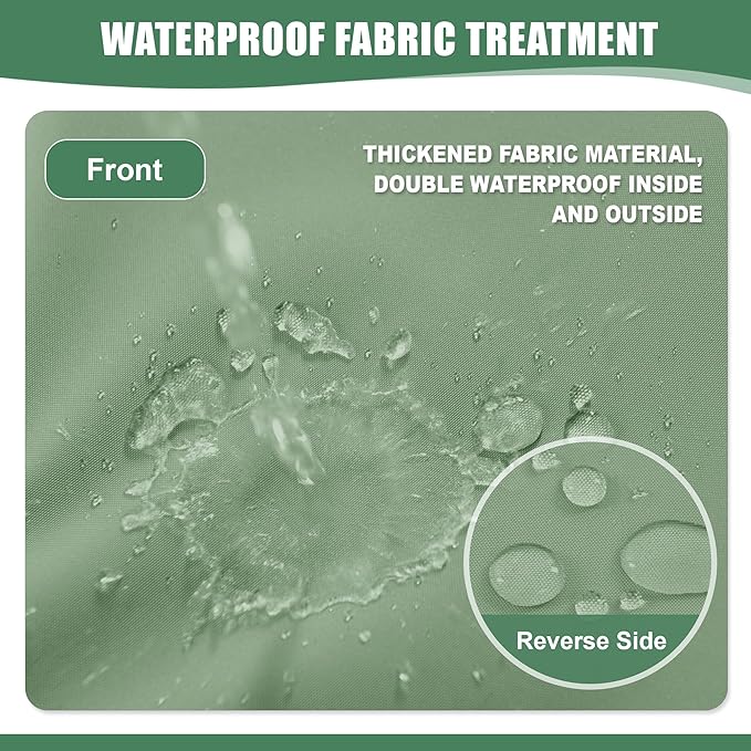 Chaise Lounge Cushions Outdoor Set of 4 - Image 5