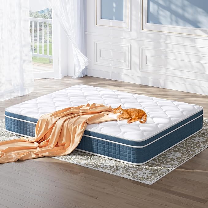 Queen Mattress 10 Inch, Hybrid Queen Bed Mattress - Image 6
