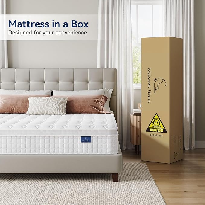 Vesgantti 12 Inch Multilayer Hybrid California King Mattress - Image 6