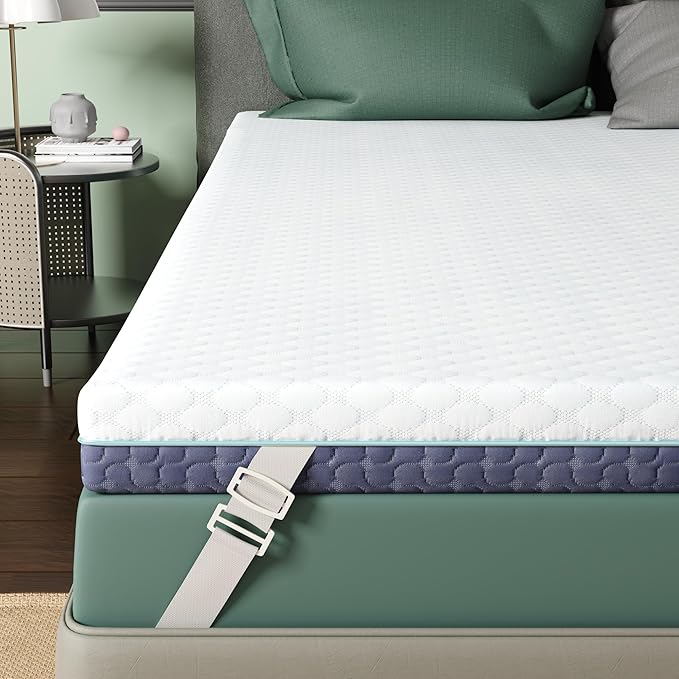 3 inch Firm Twin XL Mattress Topper by Releep