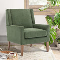 COLAMY Modern Wingback Living Room Chair, Upholstered Fabric Accent Armchair by COLAMYINC