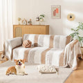 Boho Sofa Cover, Couch Covers for 3 Cushion Couch Sofa Pet Friendly, Sofa Cover by COHOLYTY