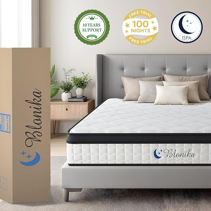 Full Size Mattress, 12 Inch Full Mattress in a Box, Medium Firm, Memory Foam - Image 7