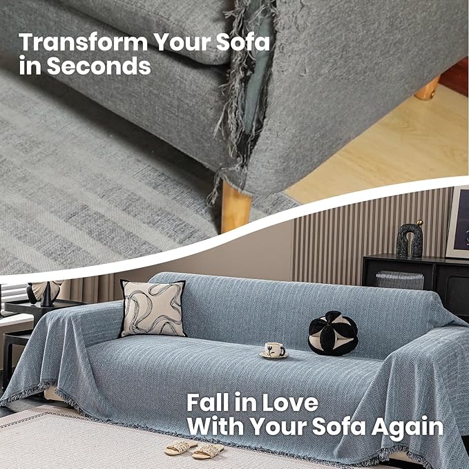 Nobildonna Sofa Chair Cover Waterproof Soft Thicken Chenille Cushion Couch Cover - Image 5