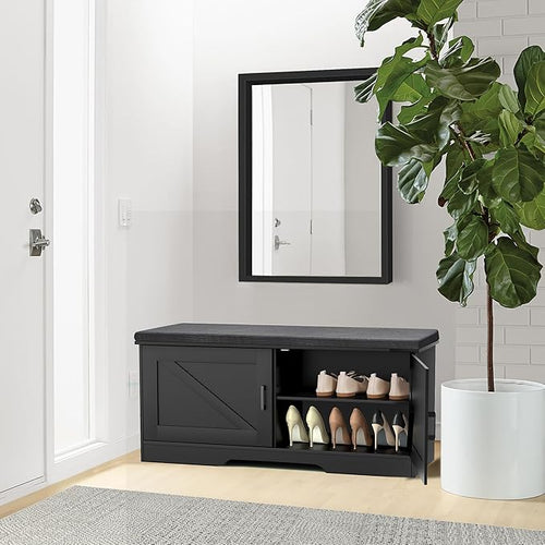2-Tier Storage Bench, Shoe Bench - Image 2