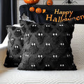 4TH Emotion Halloween Ghost Decorative Pillow Covers 16x16 Set of 2 by 4THEmotion